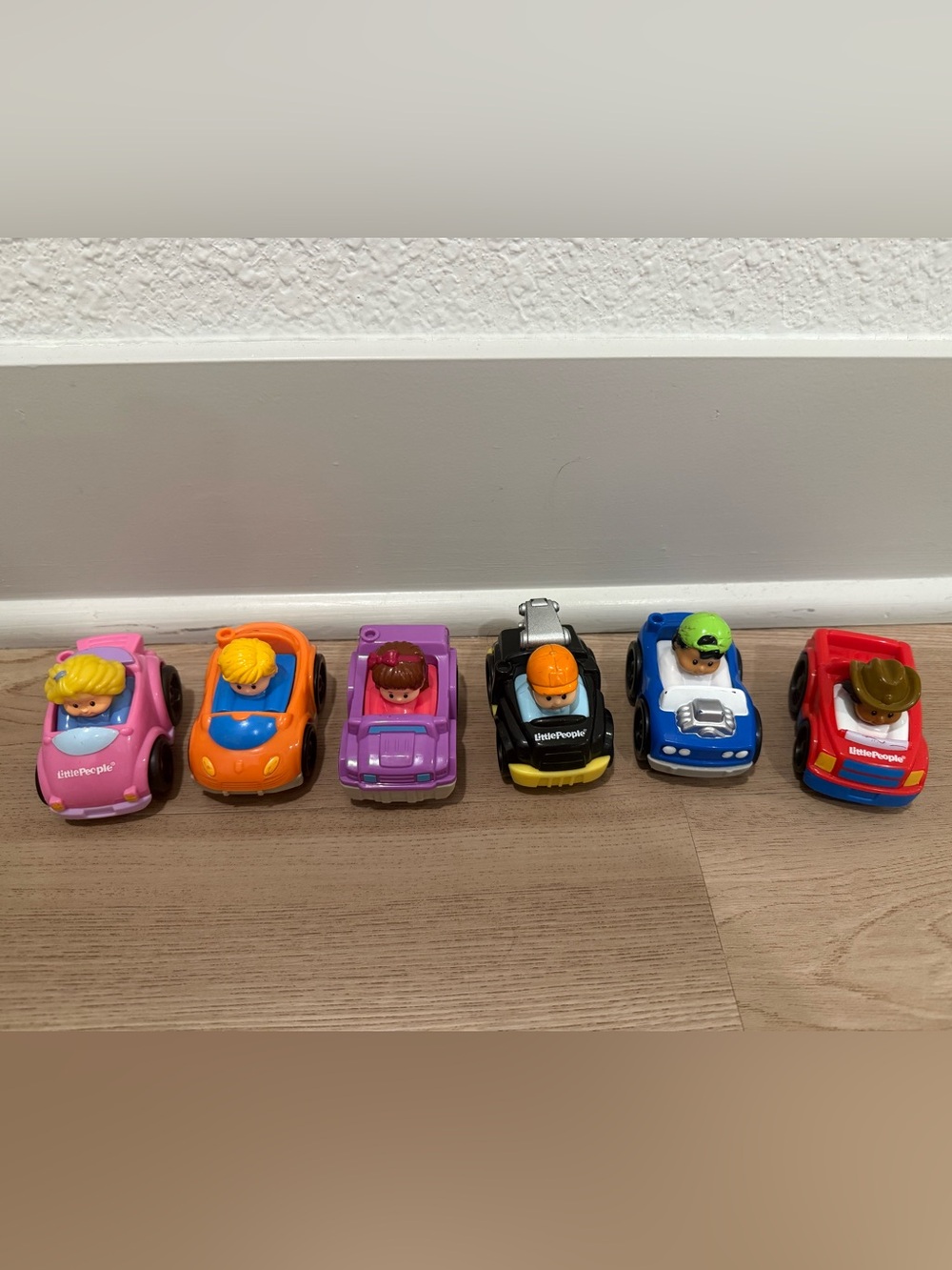 Little People Wheelies Bundle of 6